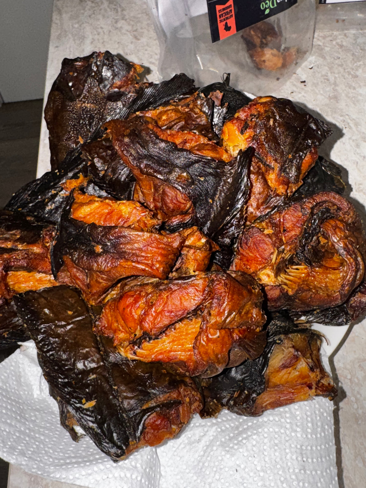 🐟 Smoked Catfish – 250g 4-6Pieces