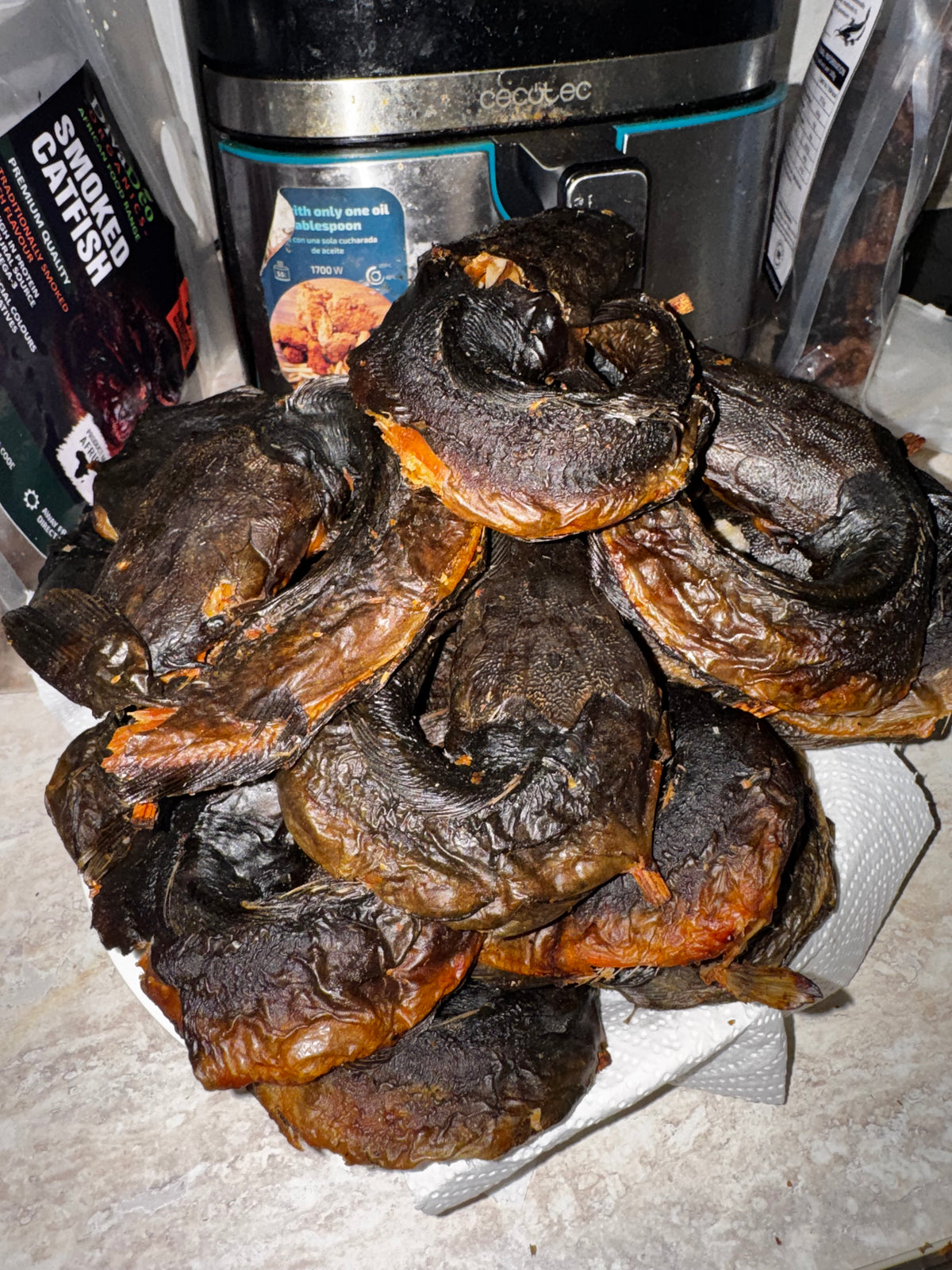 🐟 Smoked Catfish – 1kg