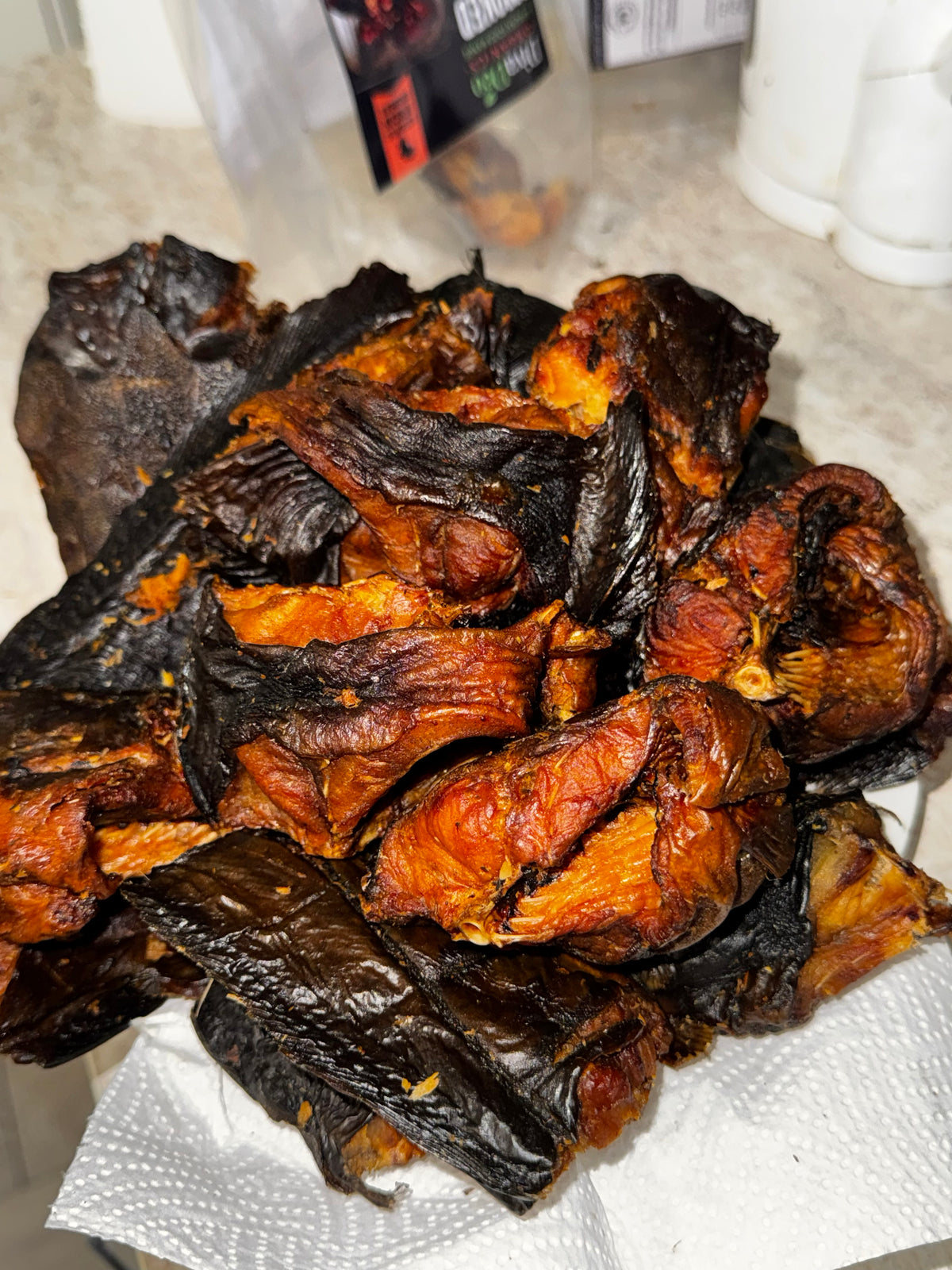 🐟 Smoked Catfish – 250g 4-6Pieces